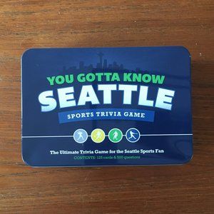 New | You Gotta Know Seattle - Sports Trivia Game